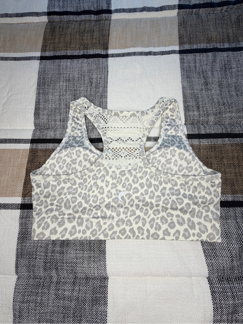 Ivory Leopard Bomber Bra - Picture 7 of 7